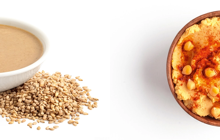 LET’S MAKE
Hummus &
tahini