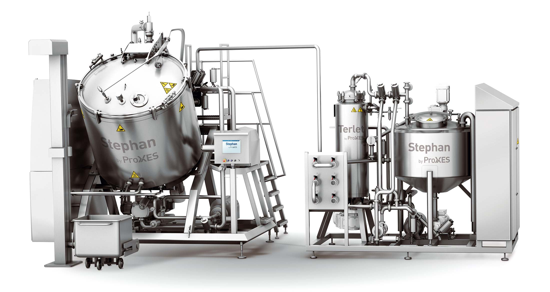 Industrial ProXES hummus production line for high-volume processing
